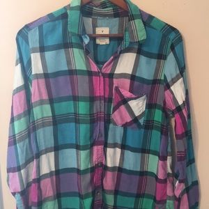 American eagle Lg button down